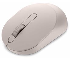 DELL MS3320W ružová / Bezdrôtová optická myš / 1600dpi / 3 tlačidlá / 2.4GHz / Bluetooth / 1x AA batéria