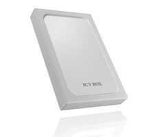 Icy Box IB-254U3 strieborná / Externý box pre 2.5&quot; HDD/SSD / SATAI/II/III / USB 3.2 C