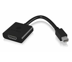 Icy Box IB-AC538a čierna / Mini DisplayPort adaptér na HDMI FullHD čierna