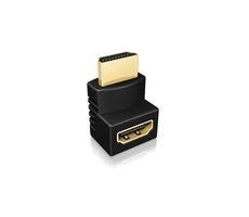 Icy Box IB-CB009-1 čierna / HDMI adaptér pravý uhol