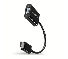 Rozbalené - Axagon RVH-VGN HDMI - VGA adaptér MF čierna / WUXGA / rozbalené