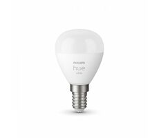 Philips Hue LED žiarovka E14 5.7W biela / múdra LED žiarovka / 470 lm / 2700 K / stmievateľná / 2ks