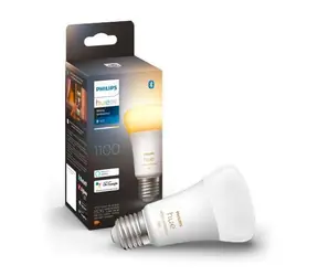 Philips Hue LED žiarovka E27 8W biela / múdra LED žiarovka / 1100 lm / 2200-6500 K / stmievateľná