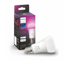 Philips Hue LED žiarovka E27 9W biela / múdra LED žiarovka / 1100 lm / 2200-6500 K / stmievateľná