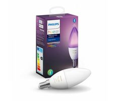 Philips Hue LED žiarovka E14 4W biela / múdra LED žiarovka / 470 lm / 2000-6500 K / stmievateľná