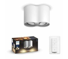 Philips Hue WA Pillar bodové LED svietidlo GU10 2x5W biela / 350lm / 2200-6500K / IP20 / ovládač