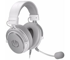 Endorfy VIRO Onyx White / herné slúchadlá s mikrofónom / odnímateľný mikrofón / 3.5mm Jack / 53mm meniče / 1.2m