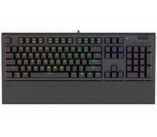 Endorfy Omnis Blue čierna / Herná klávesnica / mechanická / Kailh Blue / RGB / US layout / 1.8m