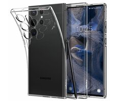 Spigen Liquid Crystal ochranný kryt pre Samsung Galaxy S23 Ultra číra