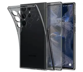 Spigen Liquid Crystal ochranný kryt pre Samsung Galaxy S23 Ultra space