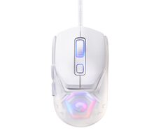 Marvo FIT LITE G1 biela / Optická myš / USB-A / 12000 DPI / RGB / 7 tlačidiel