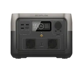 EcoFLow RIVER 2 MAX čierna / Nabíjacia stanica / 512Wh / 1000 W / LCD displej
