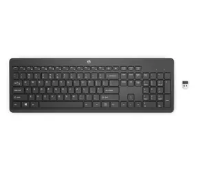 HP 230 (ENG) čierna / bezdrôtová klávesnica / USB / ENG