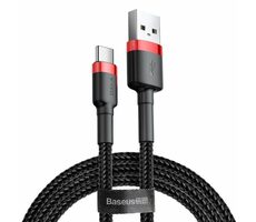 Baseus CATKLF-C91 kábel USB-A na USB-C 2m čierna / 2A