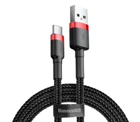 Baseus CATKLF-C91 kábel USB-A na USB-C 2m čierna / 2A