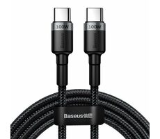 Baseus CATKLF-ALG1 kábel USB-C 2m čierna / 100W / 20V / 5A