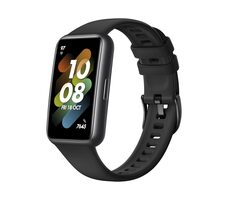 FIXED Silicone Strap Silikónový remienok pre Huawei Band 7 čierna
