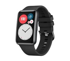 FIXED Silicone Strap Silikónový remienok pre Huawei Watch FIT čierna