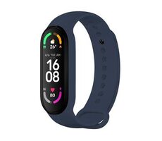 FIXED Silicone Strap Silikónový remienok pre XIAOMI Band 7/Mi Band 6/Mi Band 5 modrá