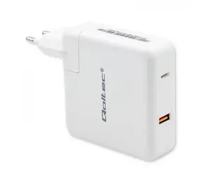 Qoltec 51710 USB-C rýchlo nabíjačka 108W biela / 5-20V / 3 - 4.7A / USB-C PD