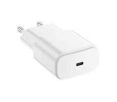 Forever TC-01 USB-C 20W Rýchlonabíjačka do siete biela / 1x USB-C