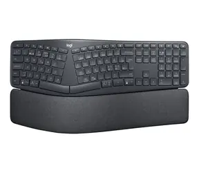 Logitech ERGO K860 SKD čierna / bezdrôtová klávesnica / ergonomická / Bluetooth / 2.4 GHz / SKD layout