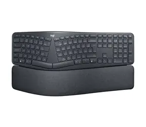 Logitech ERGO K860 US čierna / bezdrôtová klávesnica / ergonomická / Bluetooth / 2.4 GHz / US layout