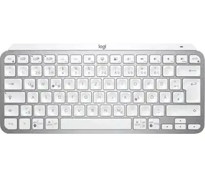 Logitech MX Keys Mini DE biela / bezdrôtová klávesnica / DE layout / Bluetooth / LED podsvietenie