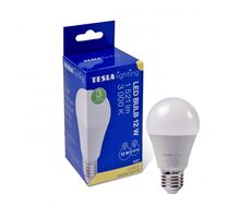 Teslá LED žiarovka BULB E27 12W / 230V / 1521lm / 3000K / teplá biela