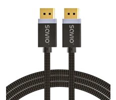 SAVIO CL-165 Displayport kábel samec - samec 1 m