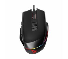 SAVIO Valiant čierna / Herná optická myš / 12400dpi / USB
