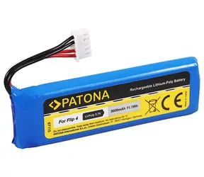 PATONA batéria pre reproduktor JBL Flip 4 3000mAh / 3.7V / Li-Pol / GSP872693 01