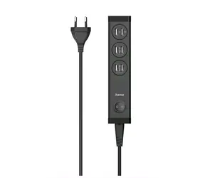 Hama USB nabíjačka káblová čierna / 6x USB-A / 34W