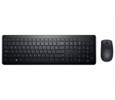 DELL KM3322W GER čierna / Set bezdrôtovej klávesnice a myši / GER layout / USB adaptér 2.4GHz / 1000 DPI