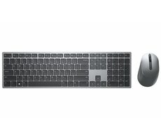 DELL KM7321W UK šedá / Set bezdrôtovej klávesnice a myši / UK / 2.4GHz / Bluetooth