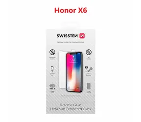 SWISSTEN Ochranné temperované sklo 2.5D pre HONOR X6 RE
