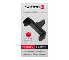 SWISSTEN S-GRIP AV-1 čierna / Magnetický držiak do ventilácie auta