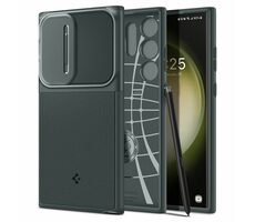 Spigen Optik Armor ochranný kryt pre Samsung Galaxy S23 Ultra zelená