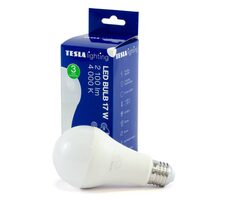 TESLA LED žiarovka BULB E27 17W / 2100lm / 4000K / 220 ° / denná biela 