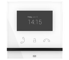2N ATEUS-91378501WH Indoor Compact biela / vnútorná video jednotka / 4.3 &quot;farebný displej / HD audio / PoE,