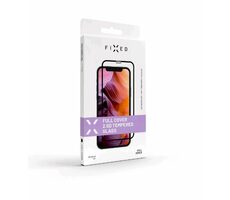 FIXED Full-Cover Ochranné tvrdené sklo pre Infinix Hot 20 5G čierna / lepenie cez celý displej