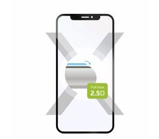 FIXED Full-Cover Ochranné tvrdené sklo pre Motorola Moto G23 čierna / lepenie cez celý displej