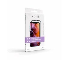 FIXED Full-Cover Ochranné tvrdené sklo pre Xiaomi Redmi 12C čierna / lepenie cez celý displej