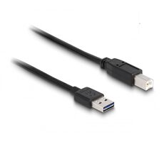 DeLock Easy USB Kábel A - B St/St 3.00m čierna