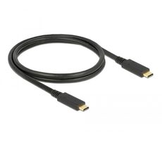 DeLock USB 3.1 Gen 2 (10 Gbps) kábel Type-C na Type-C 1m / PD 5 A E-Marker