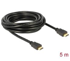 DeLock Kábel High Speed HDMI s Ethernet HDMI A (M) - HDMI A (M) 5m / 4K 