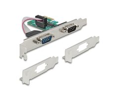 DeLock PCI Express Karta na 2 x Sériový RS-232