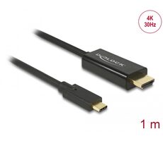 DeLock Kábel USB Type-C (M) - HDMI (M) / DP Alt Mód 1m čierna / 4K / 30Hz