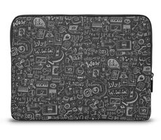 CONNECT IT CFF-7015-DD Doodle čierna / púzdro pre notebook 15.6&quot;