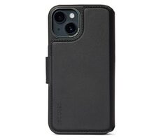 Decoded Leather Detachable Wallet odnímateľné kožené púzdro pre Apple iPhone 14 Plus čierna